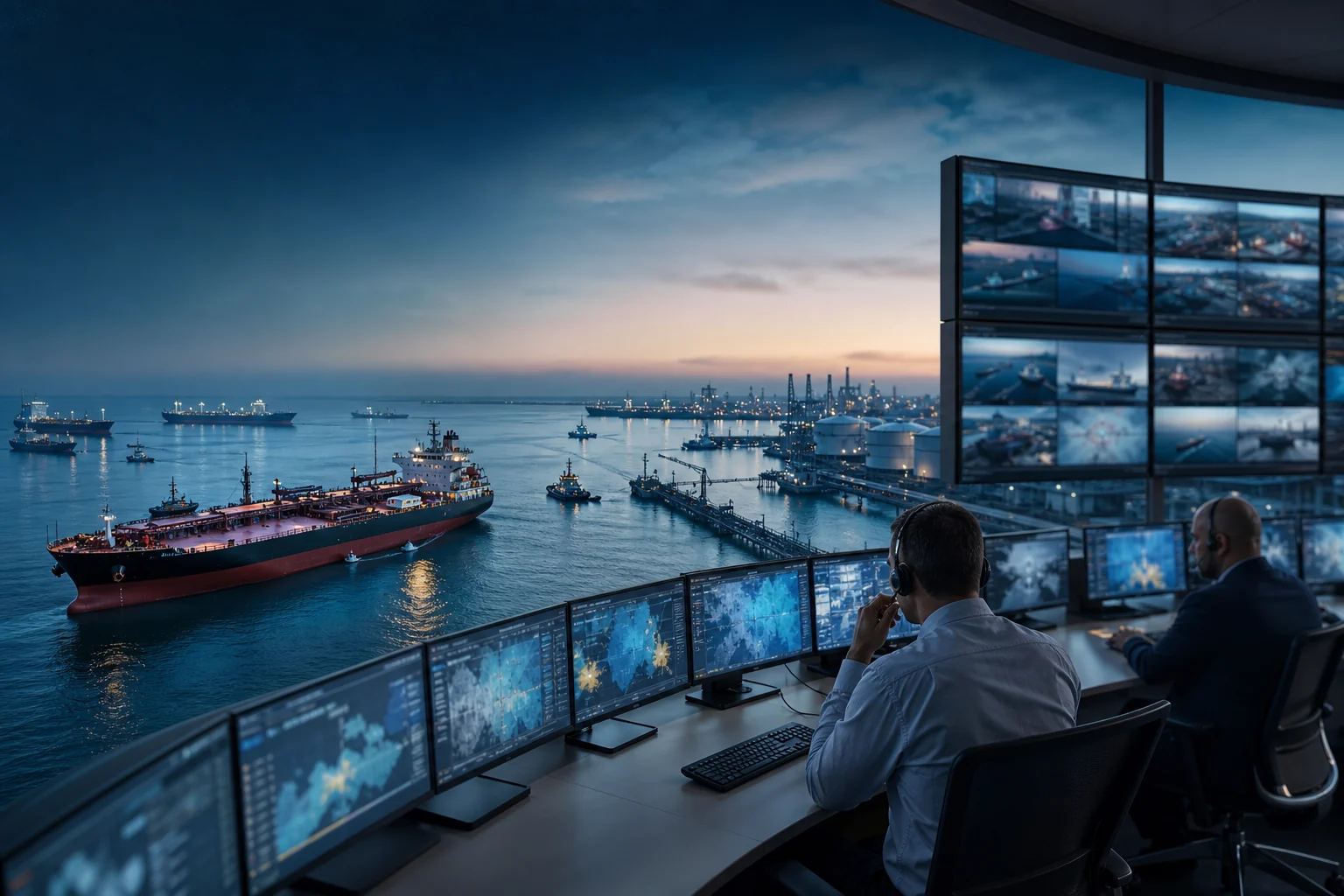 The quality and service standards of multi-port supply networks are not uniform — figure 1